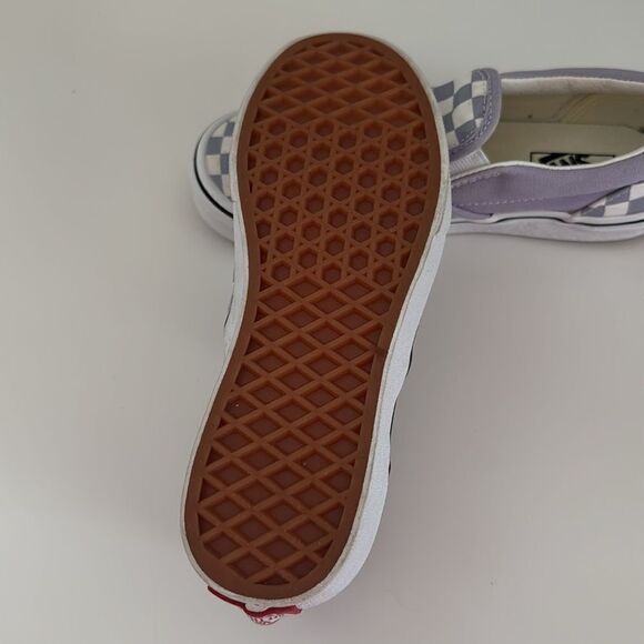 VANS kids Classic Slip-On Checkerboard Shoes EUC - Picture 5 of 6